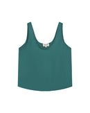 Ricotta Top - Emerald