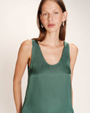 Ricotta Top - Emerald