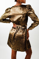 Vestido Ricouli - Dorado