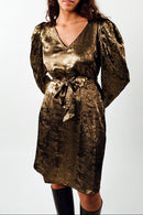 Vestido Ricouli - Dorado