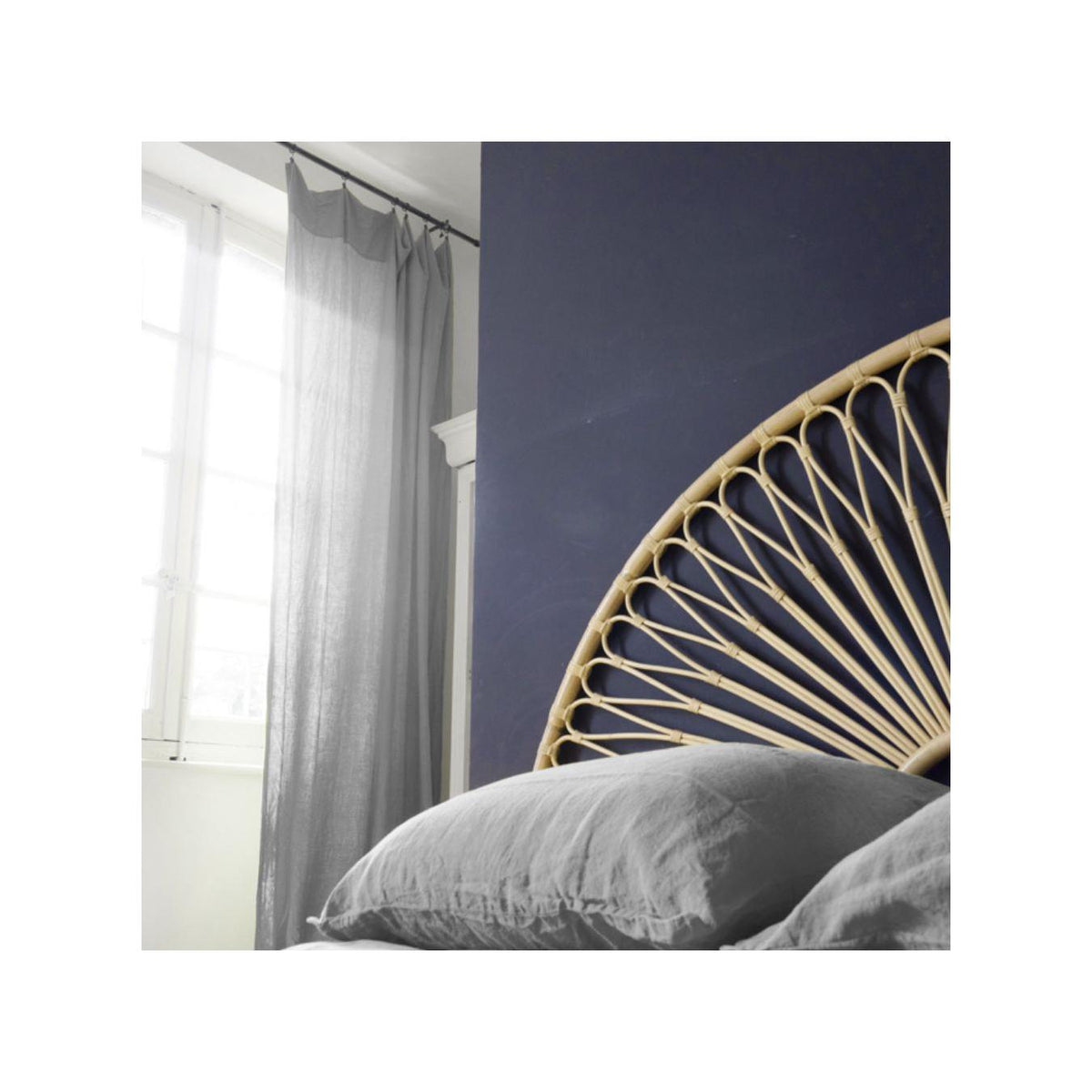 Linen Curtain - Rido - Storm