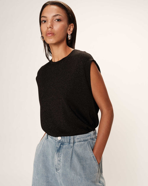 Rimbaud Black Straight Top