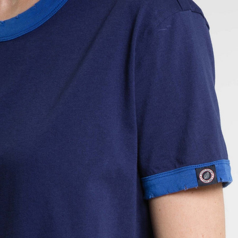 Sweet Pants - Camiseta Ringer - Azul marino/Supremo - Unisex