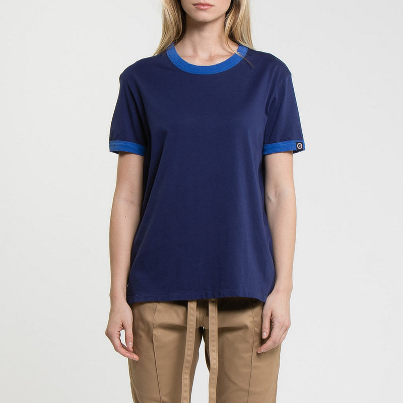 Sweet Pants - Camiseta Ringer - Azul marino/Supremo - Unisex