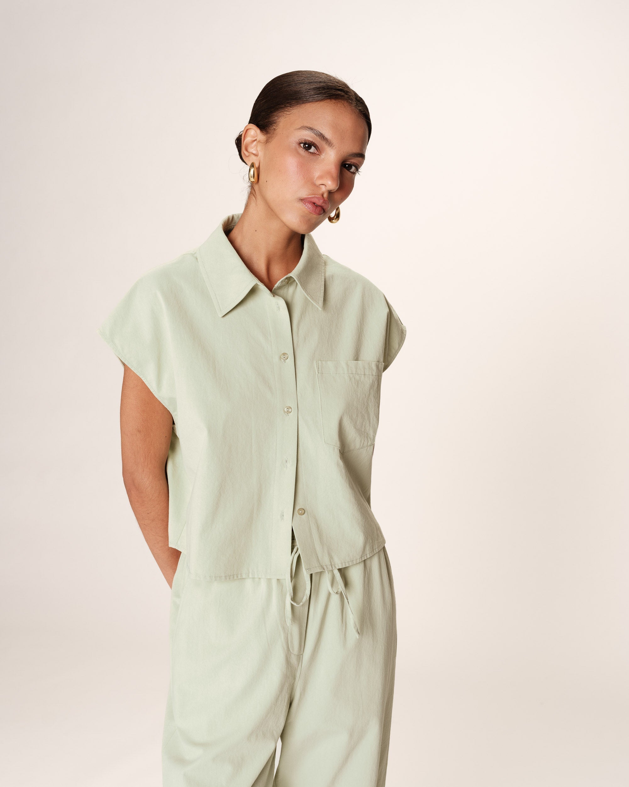 Camisa Rise - Menta