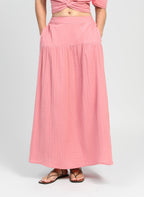 Jupe Midi Ritha Rose