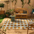 Riveira - Tapis D'Extérieur - Polypropylène/Polyester - Bleu