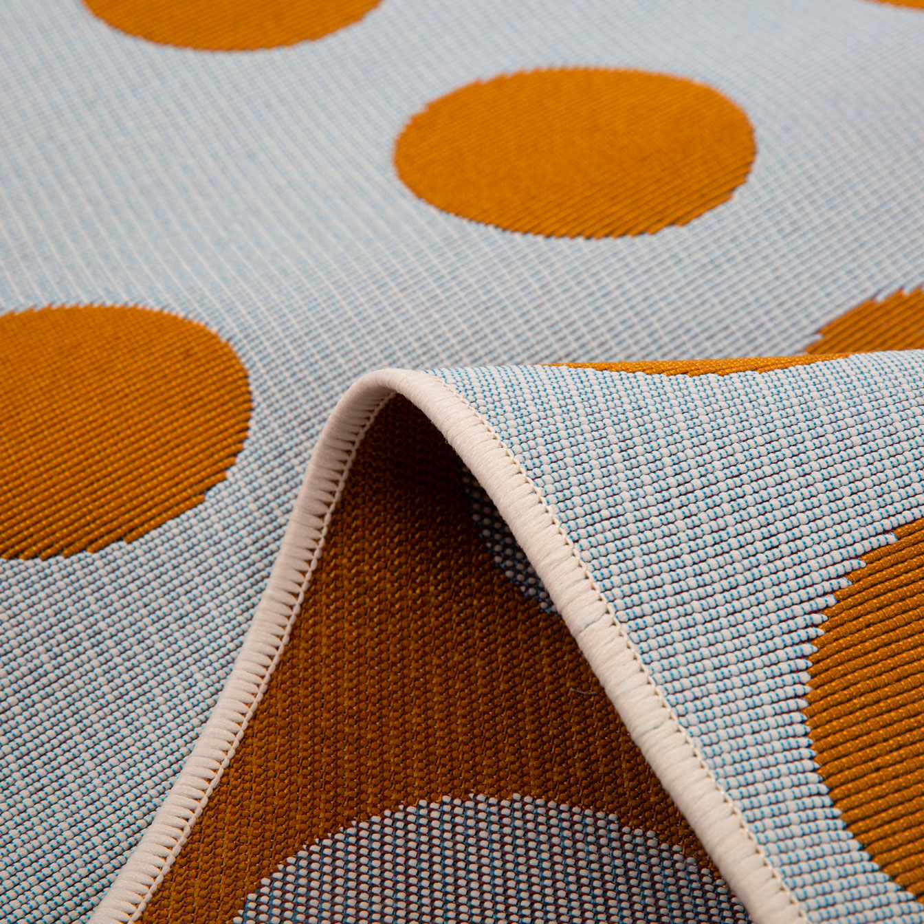 Riveira - Tapis D'Extérieur - Polypropylène/Polyester - Bleu