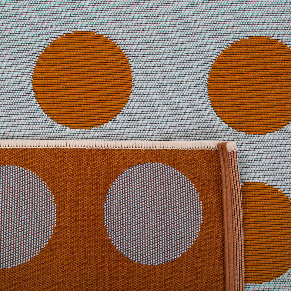 Riveira - Tapis D'Extérieur - Polypropylène/Polyester - Bleu