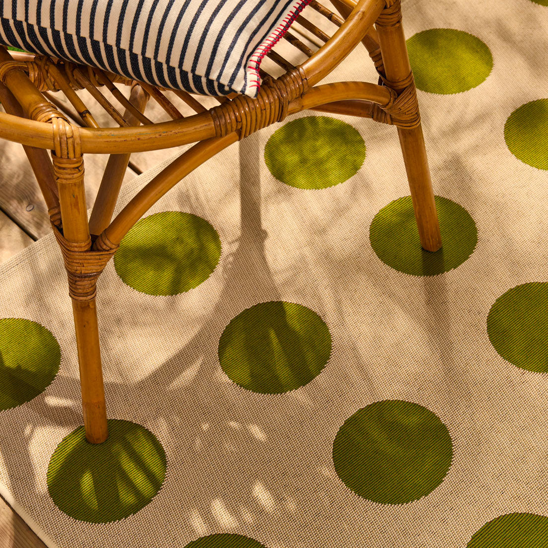 Riveira - Tapis D'Extérieur - Polypropylène/Polyester - Crème