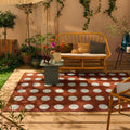 Riveira - Tapis D'Extérieur - Polypropylène/Polyester - Marron