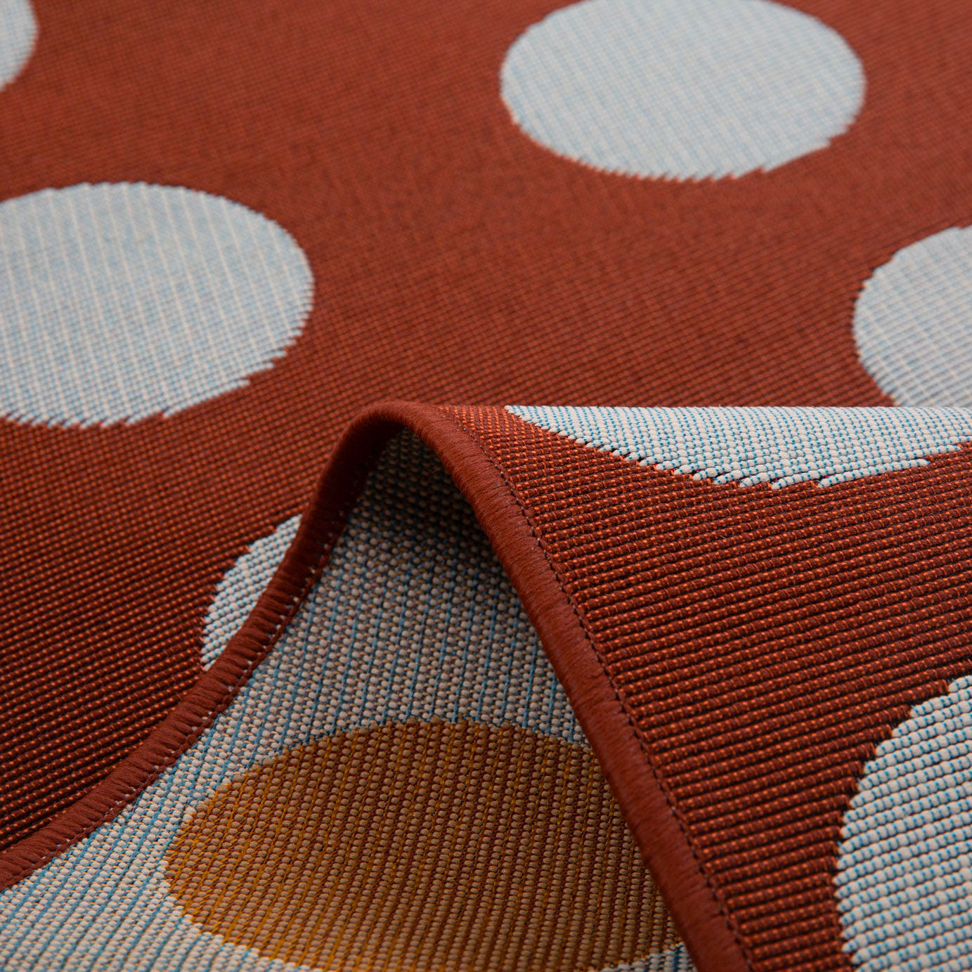 Riveira - Tapis D'Extérieur - Polypropylène/Polyester - Marron