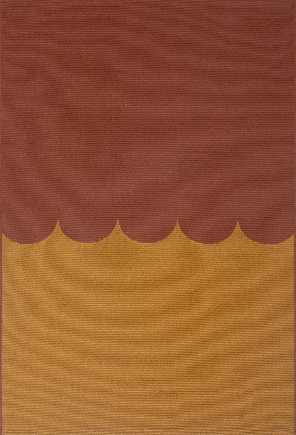 Riveira - Tapis D'Extérieur - Polypropylène/Polyester - Marron