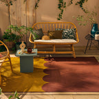 Riveira - Tapis D'Extérieur - Polypropylène/Polyester - Marron