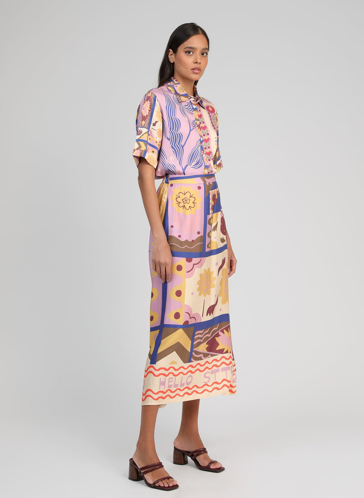 Jupe Midi Rivila Multi