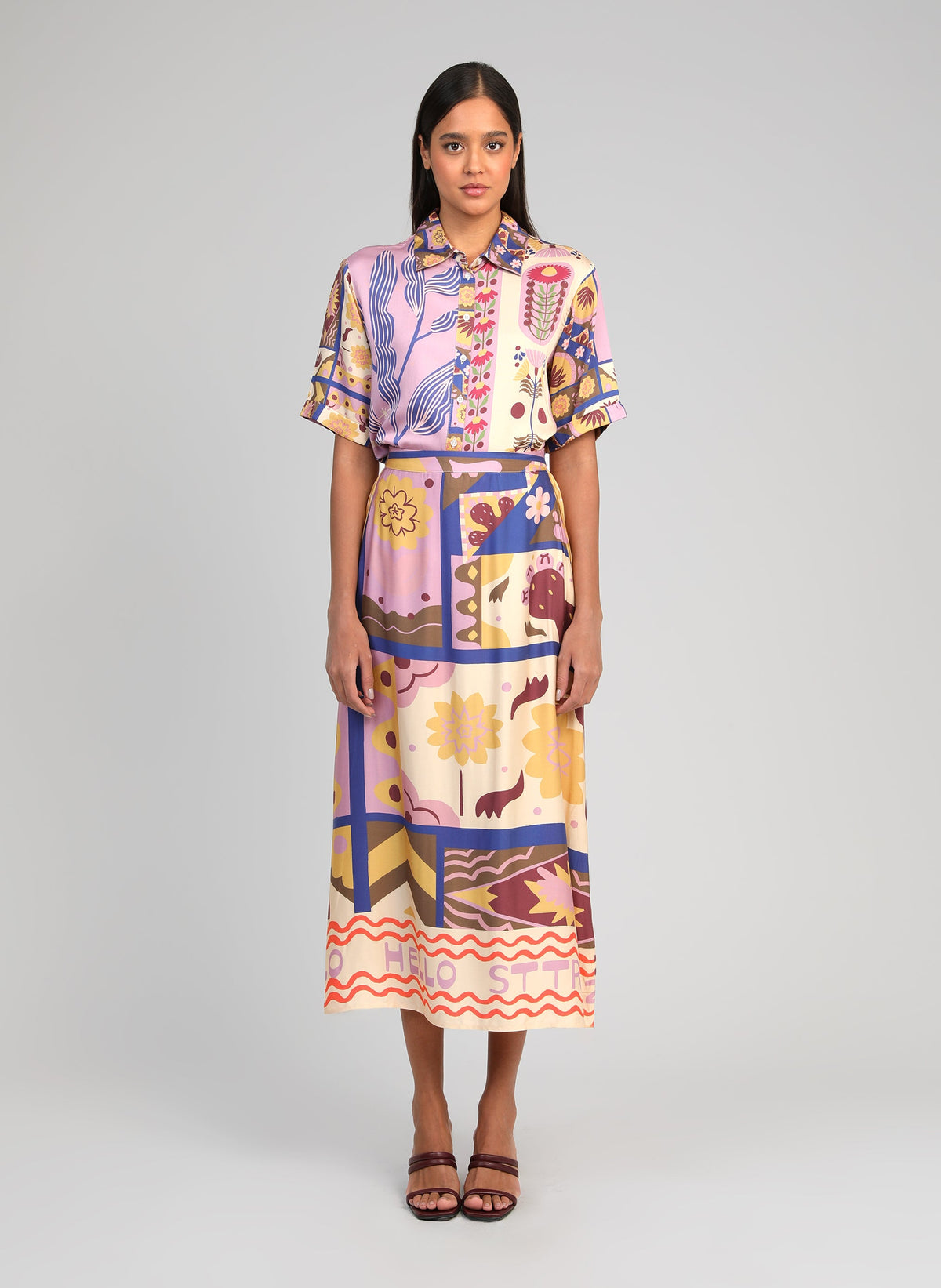 Jupe Midi Rivila Multi