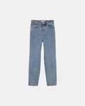Jean Mom Taille-Haute Bleach