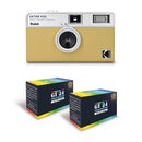 Film Camera - EKTAR H35 - Sand - 2 Free Color Films - Kodak