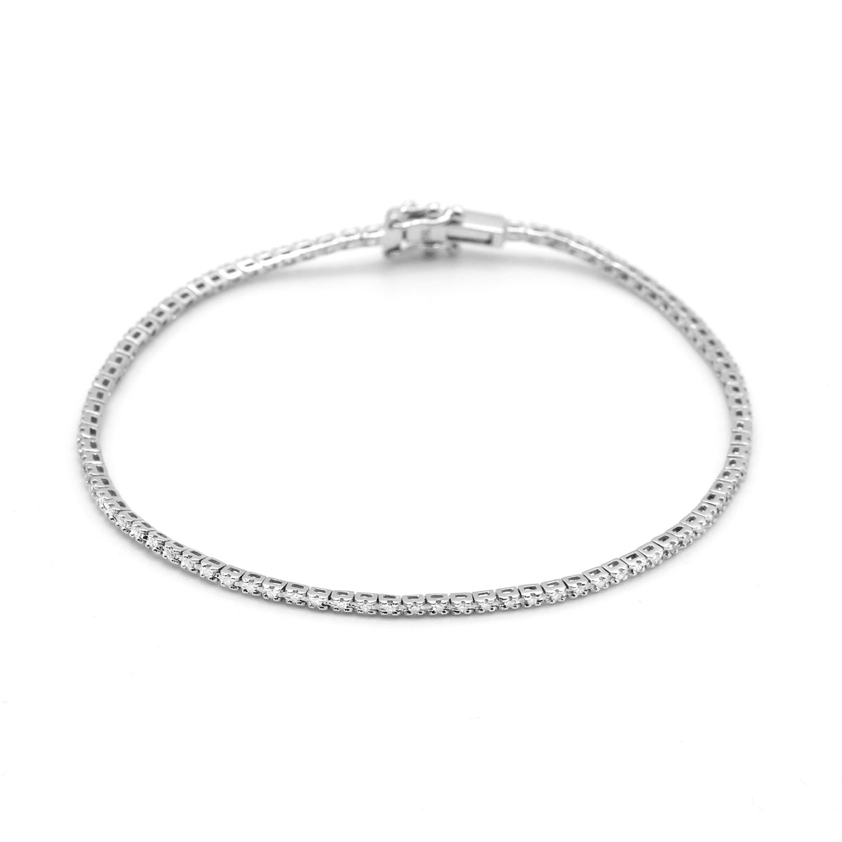 Bracelet Rivière Diamants 0,24Ct/92
