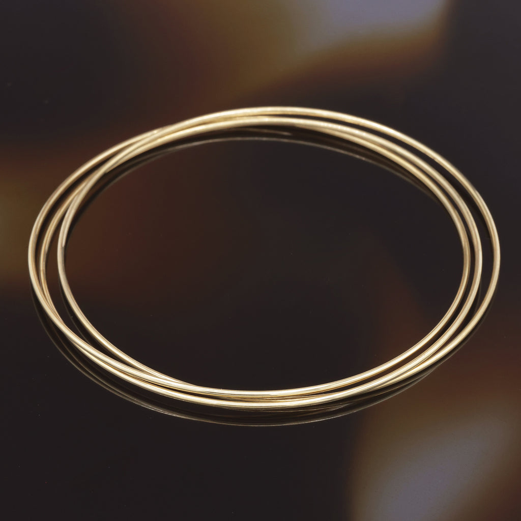 Bangle "Multi" Or Jaune 375/1000
