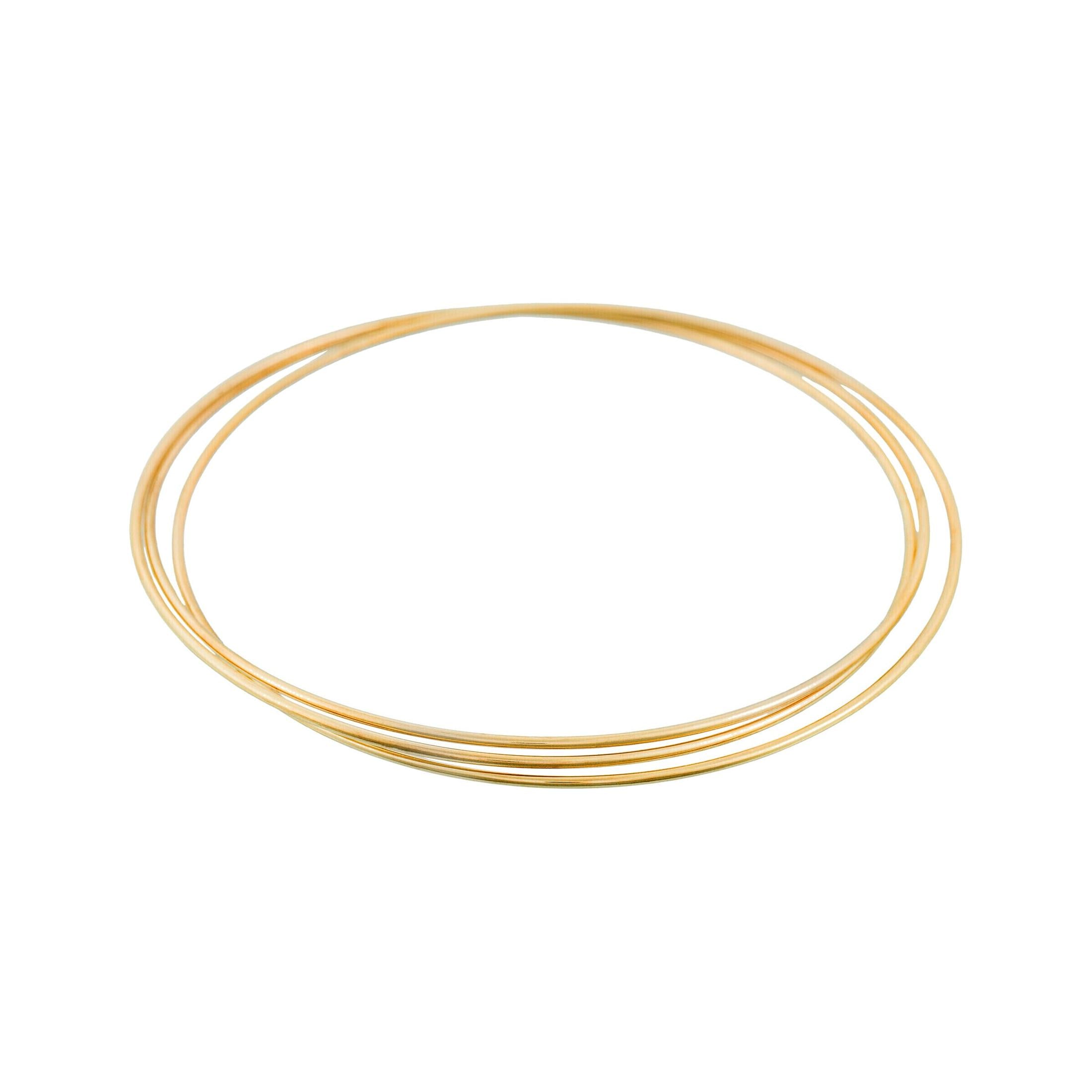 Bangle "Multi" Or Jaune 375/1000