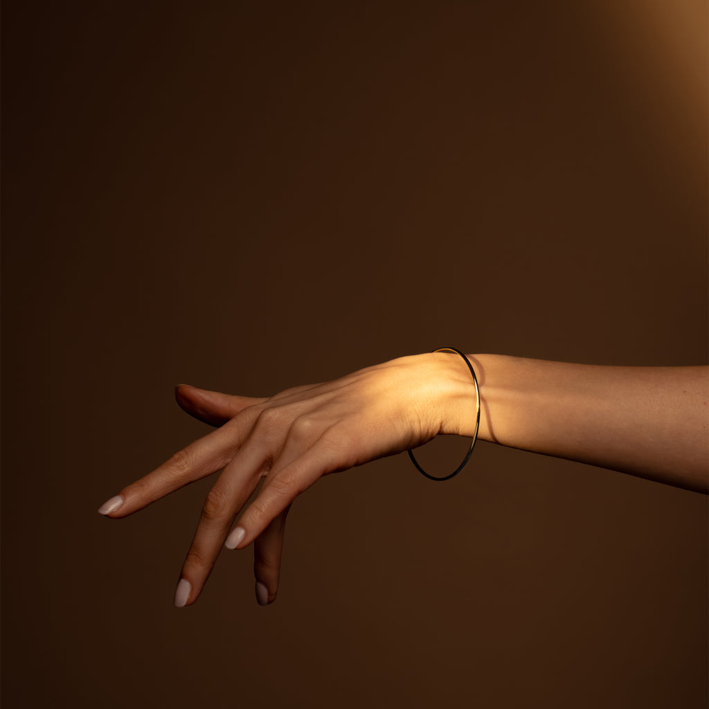 Bangle "Finesse" Or Jaune 375/1000