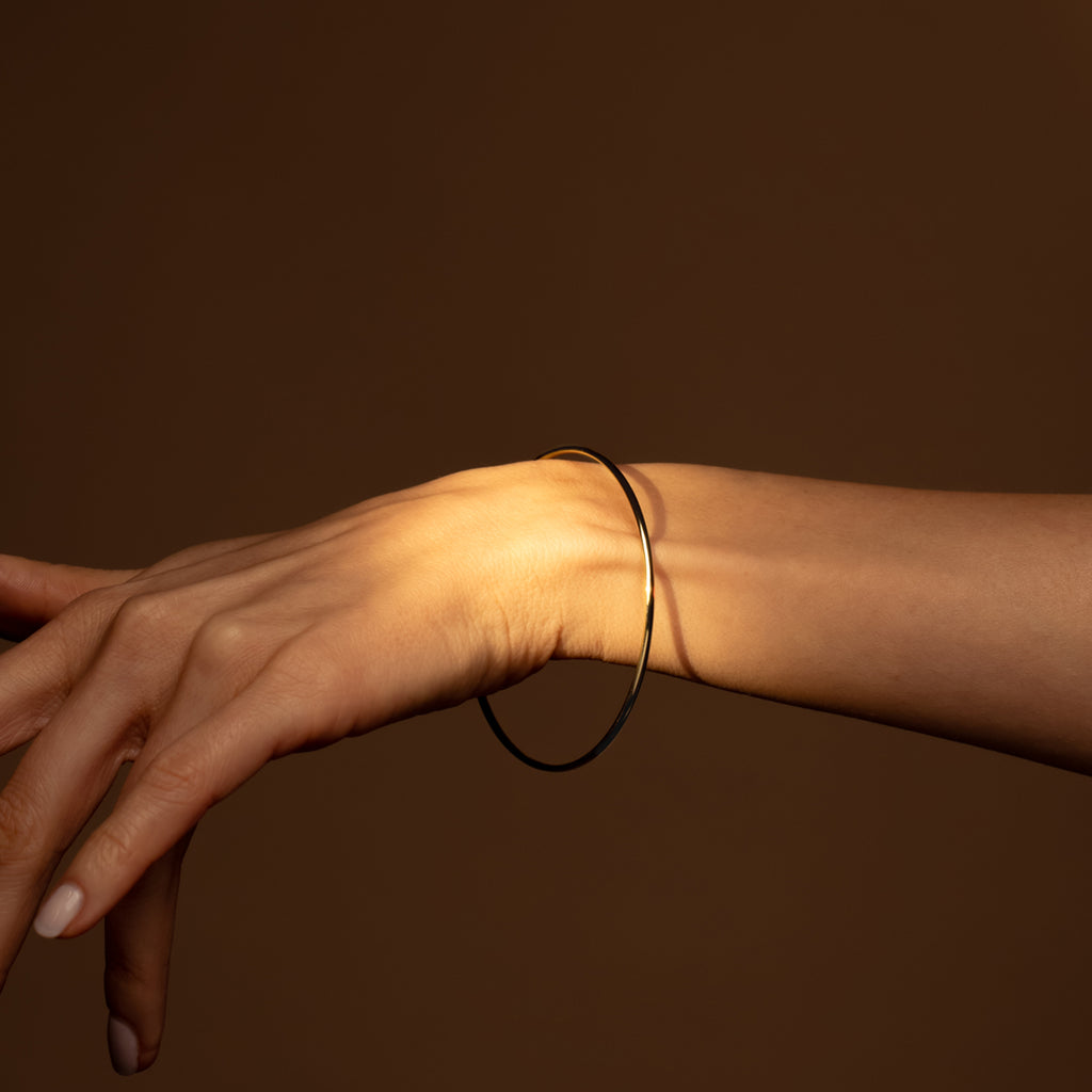 Bangle "Finesse" Or Jaune 375/1000