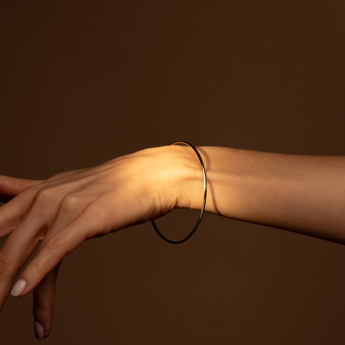 Bangle "Finesse" Or Jaune 375/1000