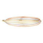 Bracelet "Trio D'Or" Or Tricolore 375/1000