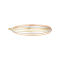 Bracelet "Trio D'Or" Or Tricolore 375/1000