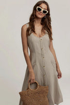 Rhythm - Venice Dress - Elm - Women