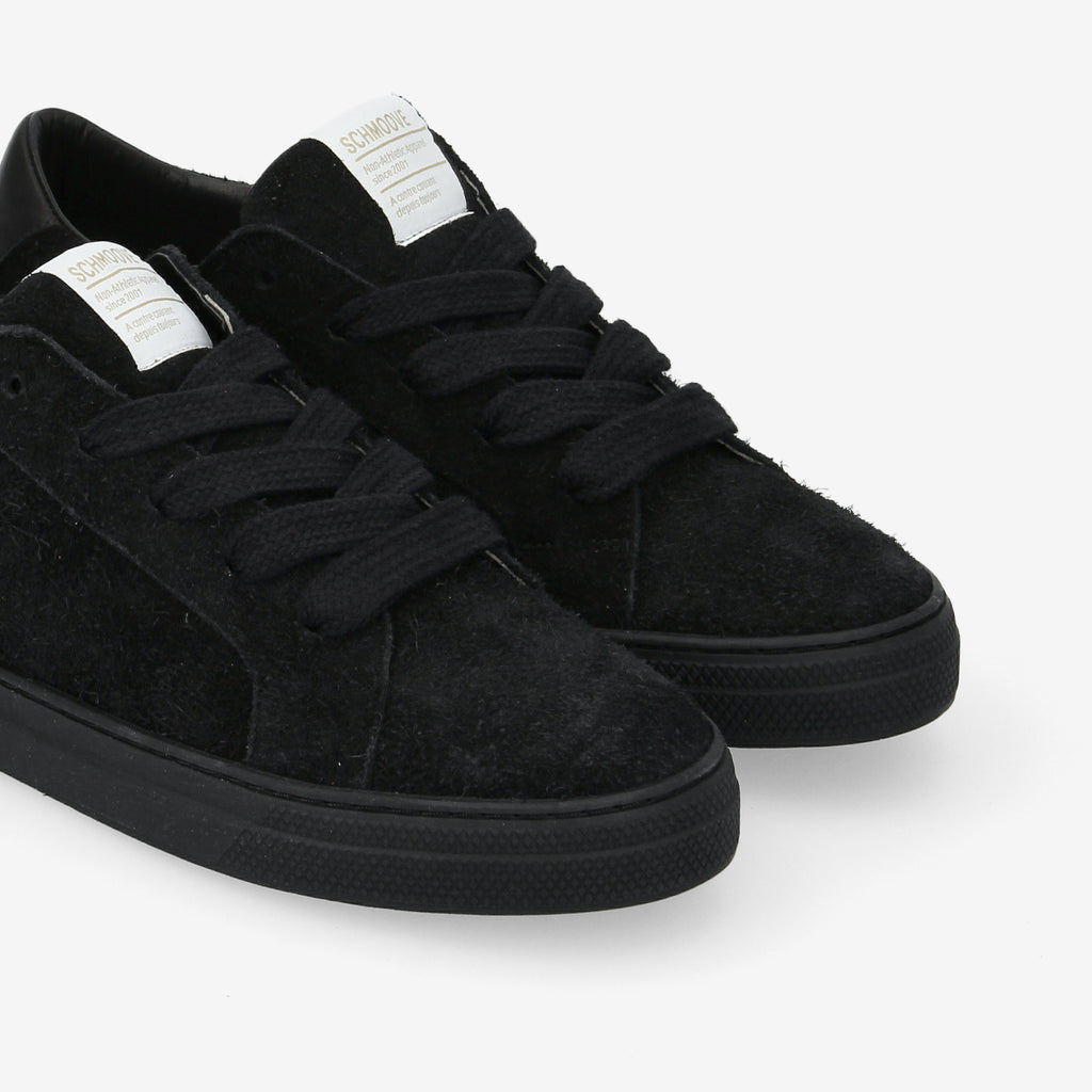 Spark Skate M - Hairy Suede - Black Sole Black