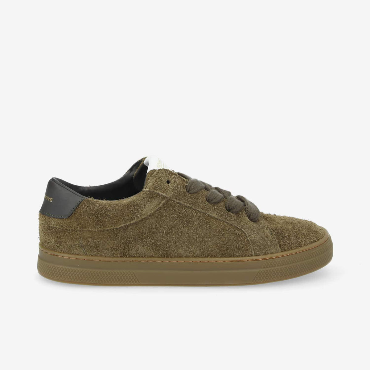 Spark Skate M - Hairy Suede - Kaki Sole Gum