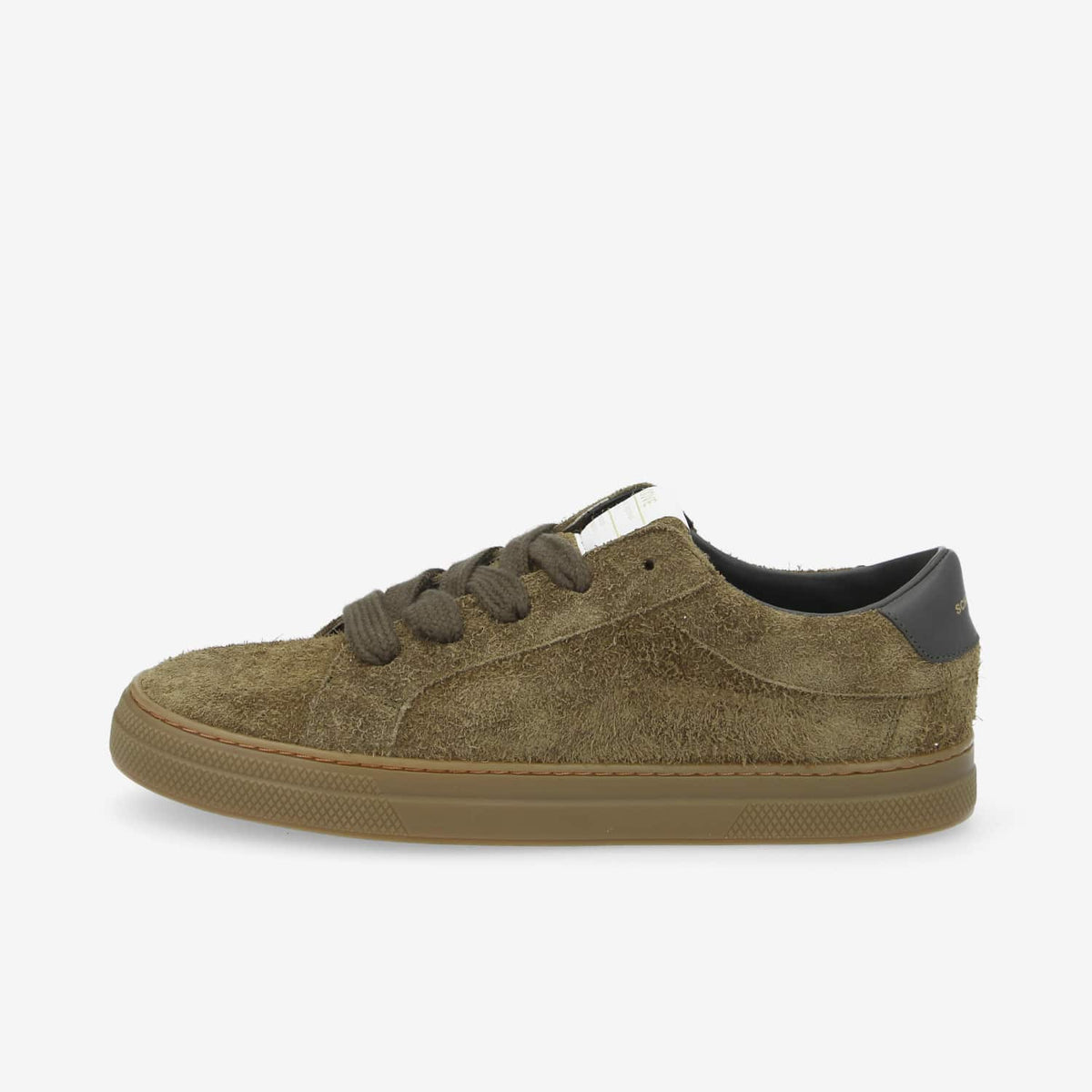 Spark Skate M - Hairy Suede - Kaki Sole Gum
