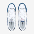 Brooklyn Court M - Nappa/Sued/Sued - White/Cobalt/Grey