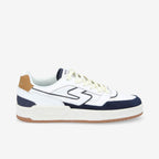 Brooklyn Court M - Nappa/Suede/Nap - White/Nuts/Navy