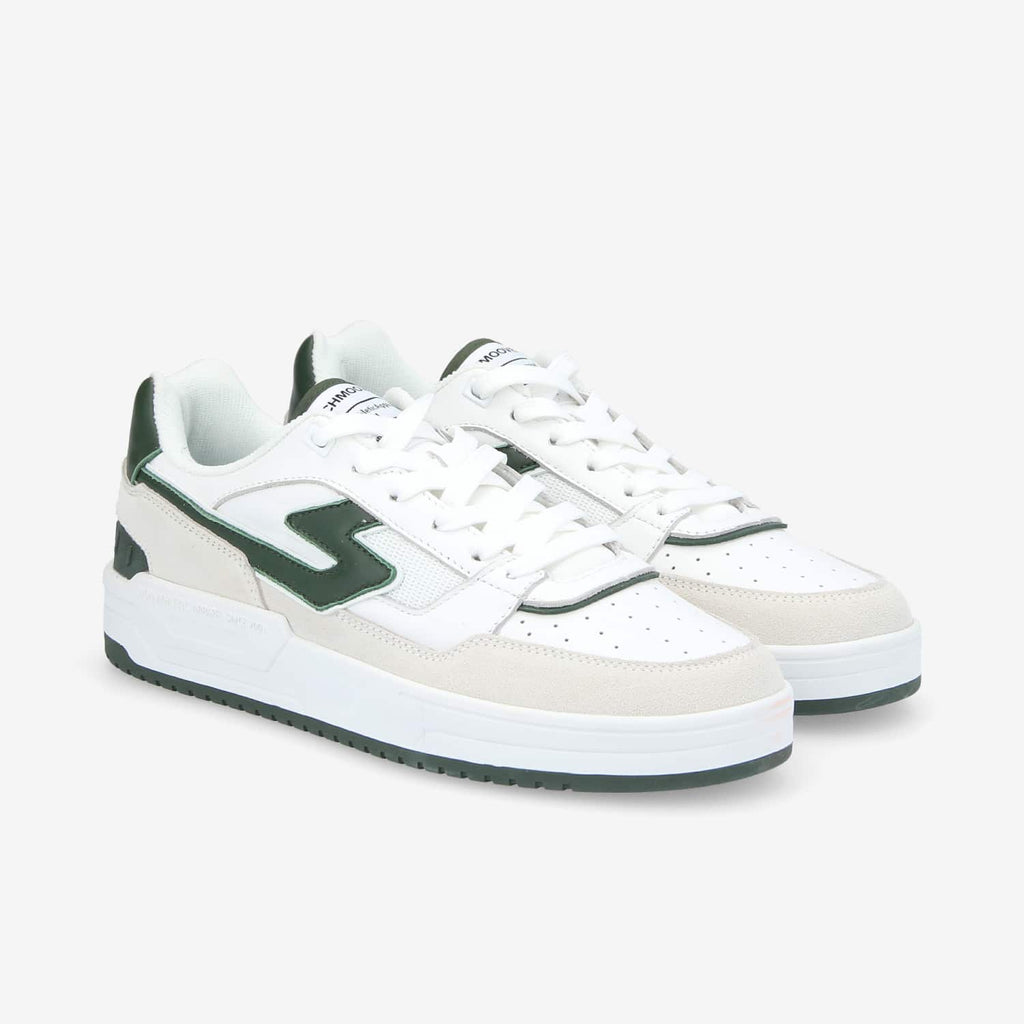 Brooklyn Court M - Nappa/Suede/Nap - White/Dove/Cedre