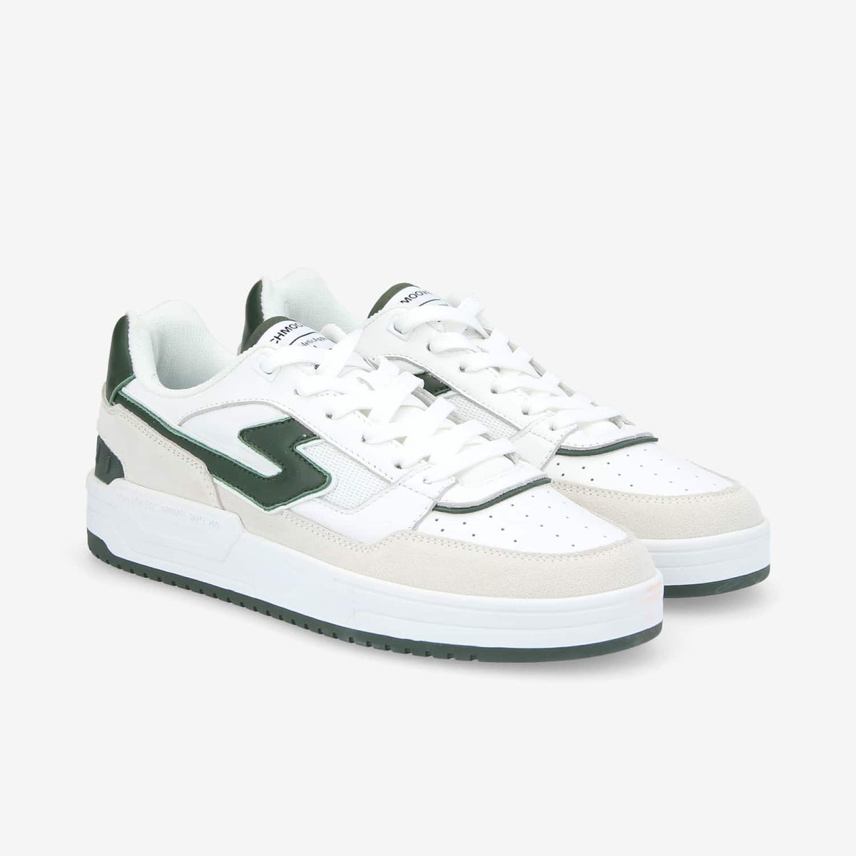 Brooklyn Court M - Nappa/Suede/Nap - White/Dove/Cedre