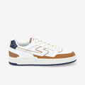 Brooklyn Court M - Nappa/Suede/Nap - White/Navy/Nuts
