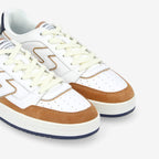 Brooklyn Court M - Nappa/Suede/Nap - White/Navy/Nuts