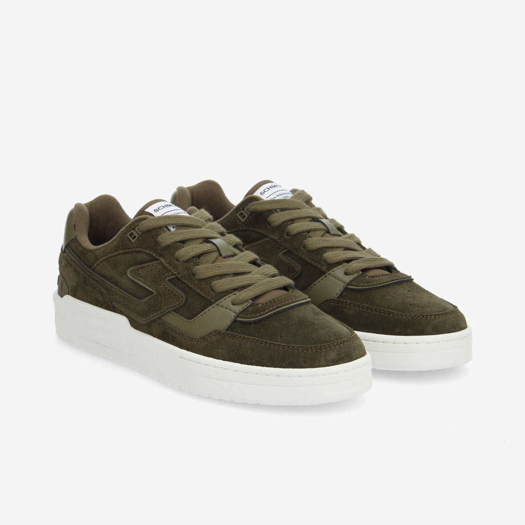 Brooklyn Court M - Suede/Nappa - Kaki/Kaki