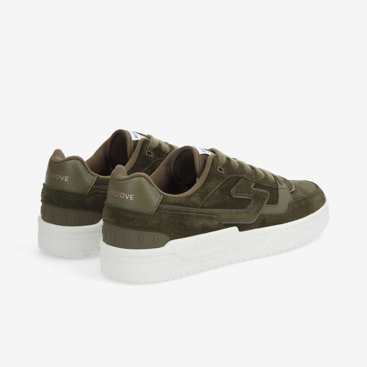 Brooklyn Court M - Suede/Nappa - Kaki/Kaki