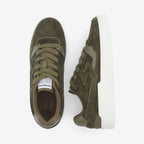 Brooklyn Court M - Suede/Nappa - Kaki/Kaki
