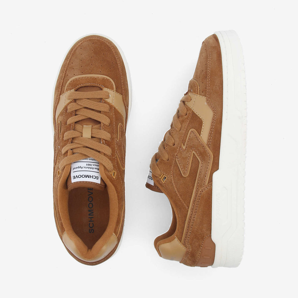 Brooklyn Court M - Suede/Nappa - Caramel/Caramel