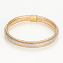 Pulsera “Vico Scintillant 8Mm” – Oro amarillo 375/1000