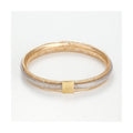 Pulsera "Vico Scintillant 8Mm" Oro Bicolor 375/1000