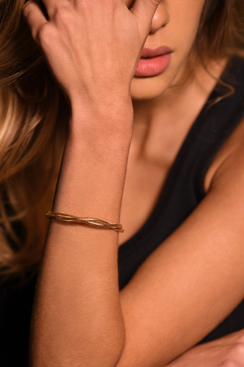 Bracelet "Amore Mio" Or Jaune 375/1000