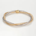 “Amore Mio” Bracelet Two-tone Gold 375/1000