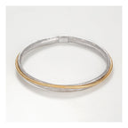 Pulsera “Matera” Oro blanco bicolor 375/1000