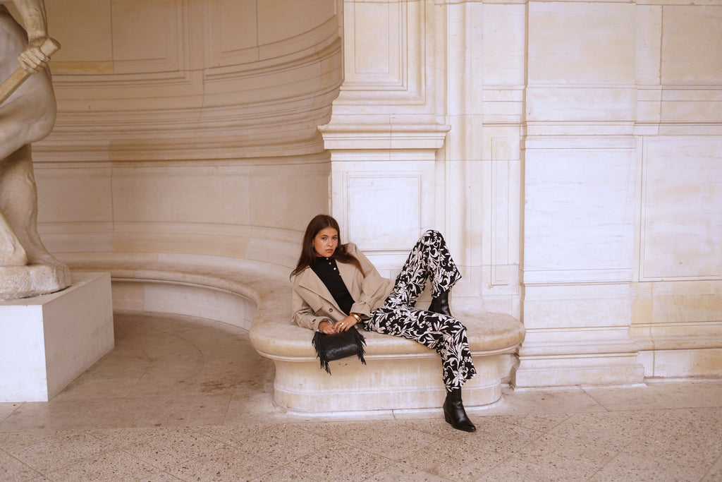 Pantalones violetas